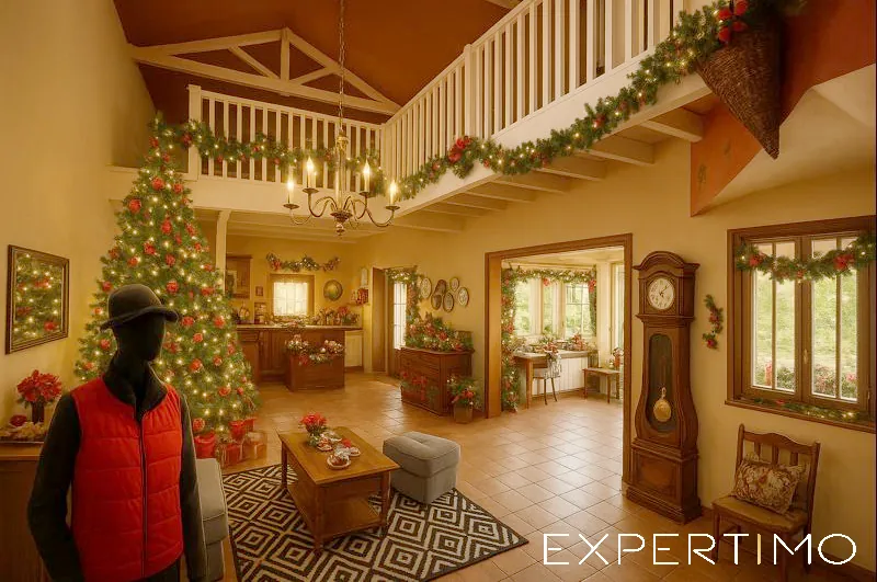 Belle maison de 190 m² avec suite au rez-de-chaussée, chauffage écologique et jardin arboré