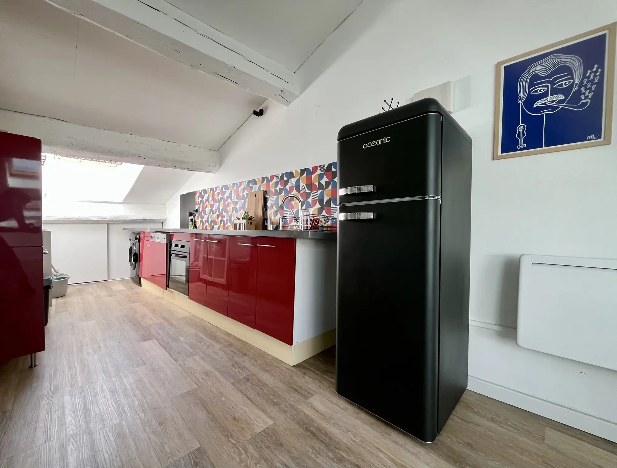 Appartement atypique avec cachet au cœur de Sète, quartier Quatre-Ponts 
