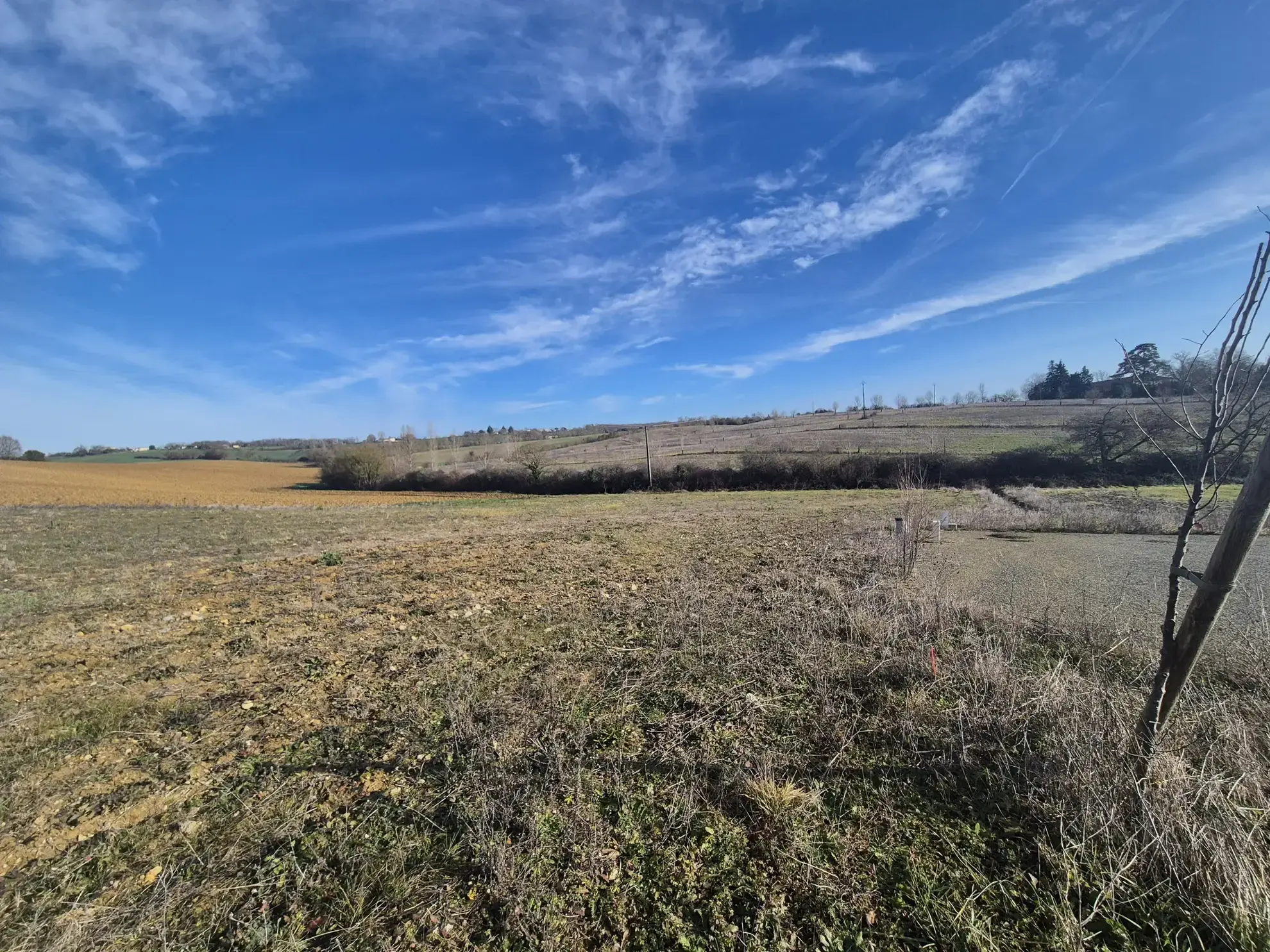 Terrain constructible de 1569 m² à Leboulin, proximité Auch 