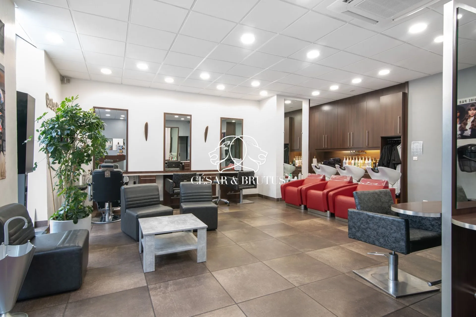 Fonds de commerce Salon de coiffure à Caluire-et-Cuire - 77 m² en plein centre