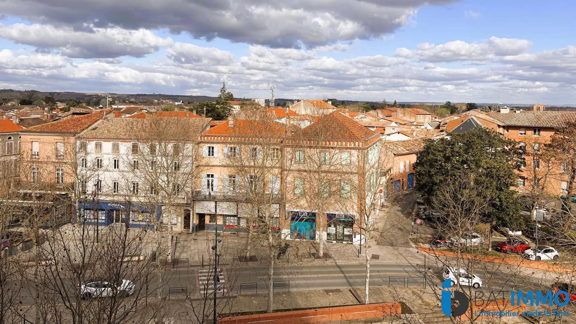 Bel appartement duplex de 71 m² à Gaillac avec cave et vue dégagée 