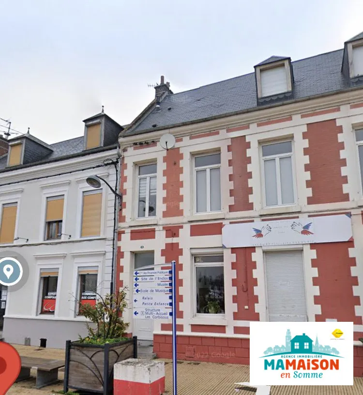 Appartement duplex lumineux de 110 m² à Corbie – Centre-ville