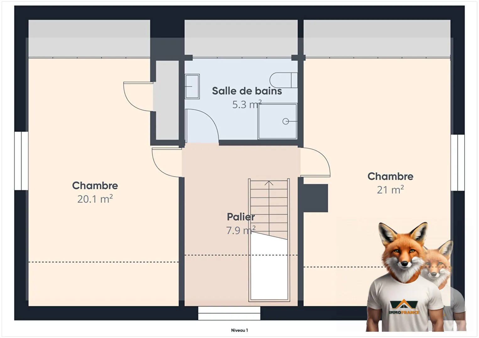 Maison 5 pièces avec sous-sol et grand jardin à Buchères 