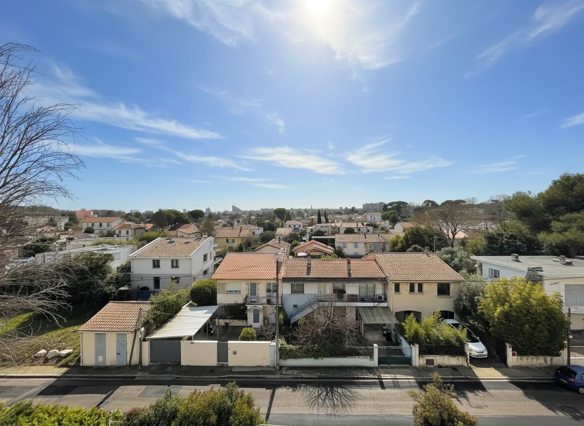 Appartement 3 pièces rénové à Montpellier Les Aubes avec terrasse et parking