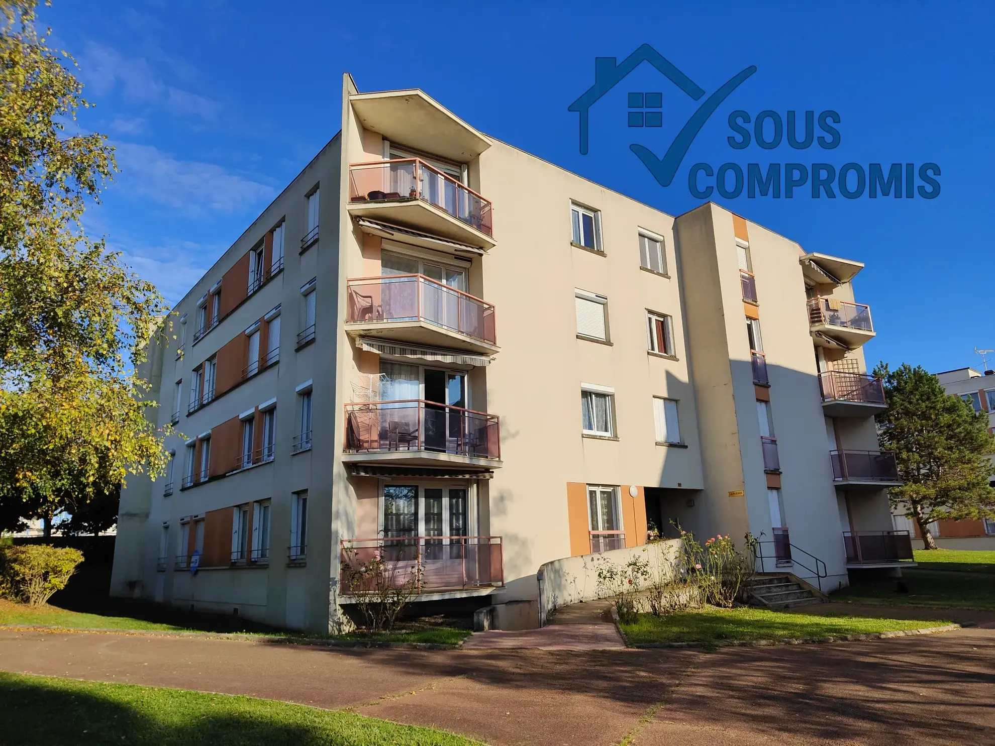 Studio à vendre à Migennes dans résidence avec ascenseur, idéal investisseur