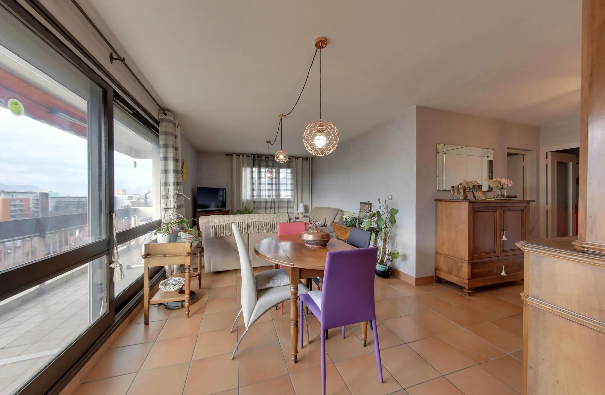 Vente appartement 4 pièces à Échirolles avec balcon et parking privé