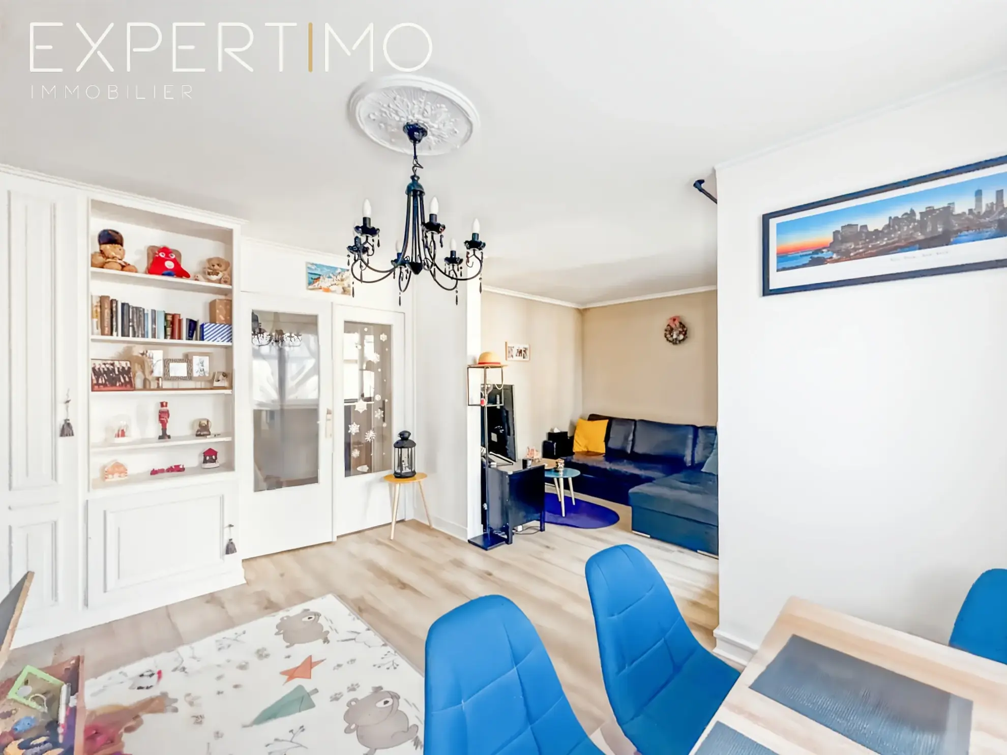 Appartement 3 pièces de 65 m² à Ermont proche gare avec parking