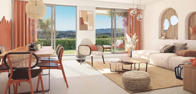 Appartement 3 pièces neuf à Draguignan avec parking, livraison 2027 