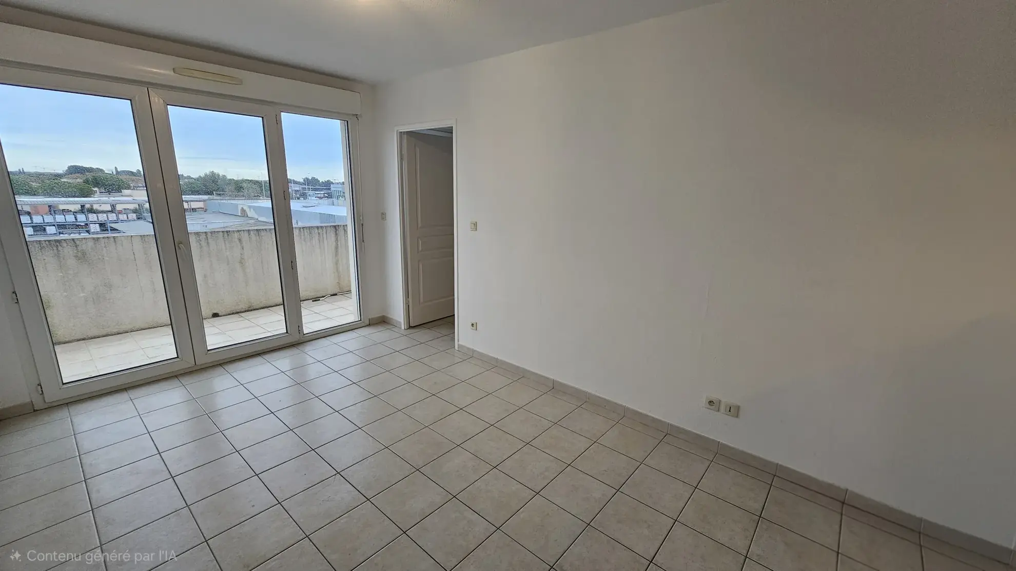 Appartement T2 de 34 m² avec terrasse et vue panoramique à Montpellier 