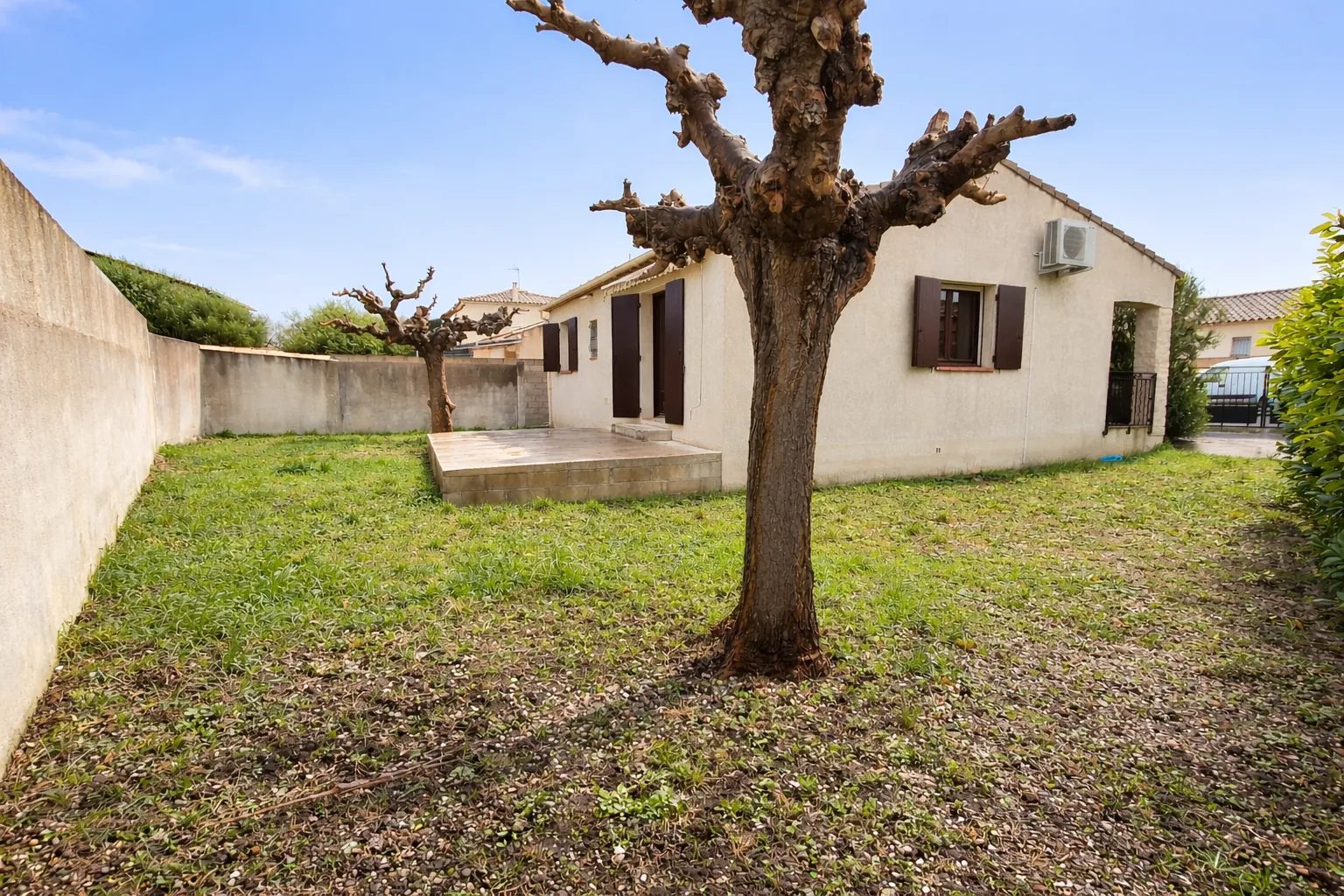 Maison T3 de plain-pied avec jardin et garage à Vestric et Candiac