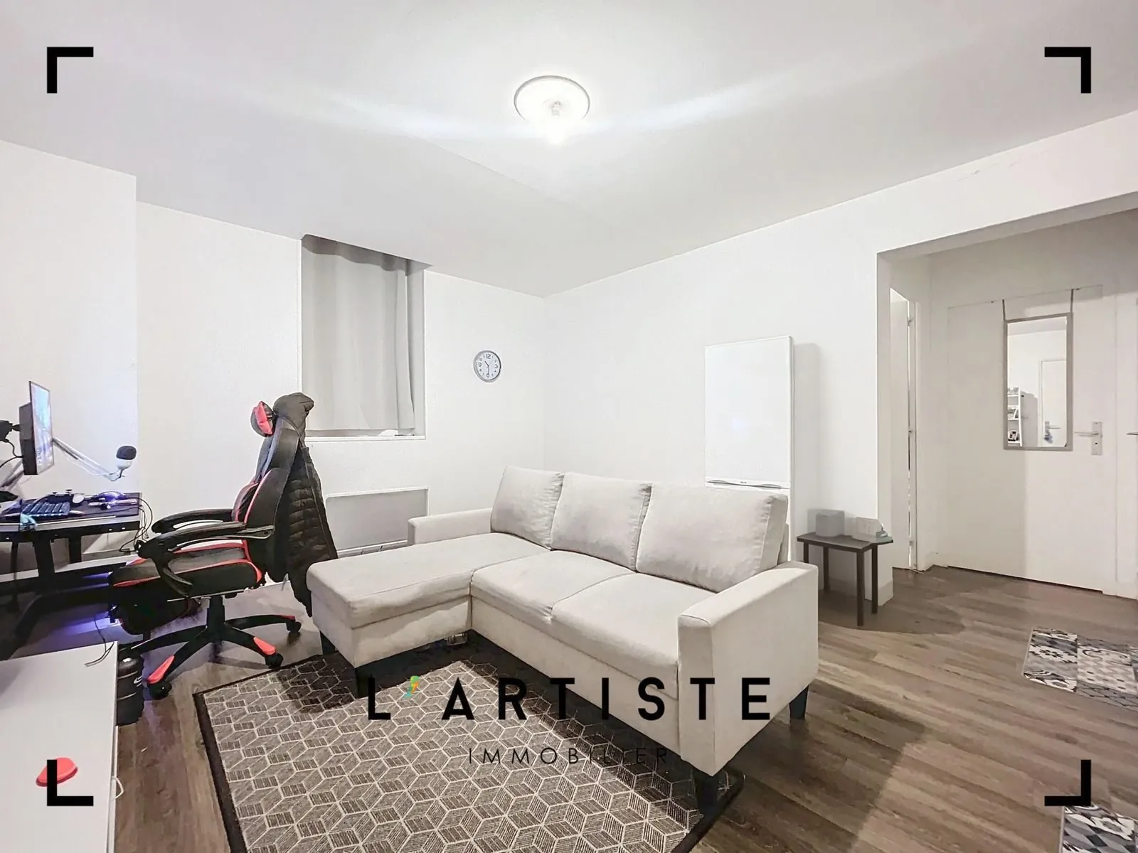 A vendre appartement T2 loué avec ascenseur à Elbeuf (76500)