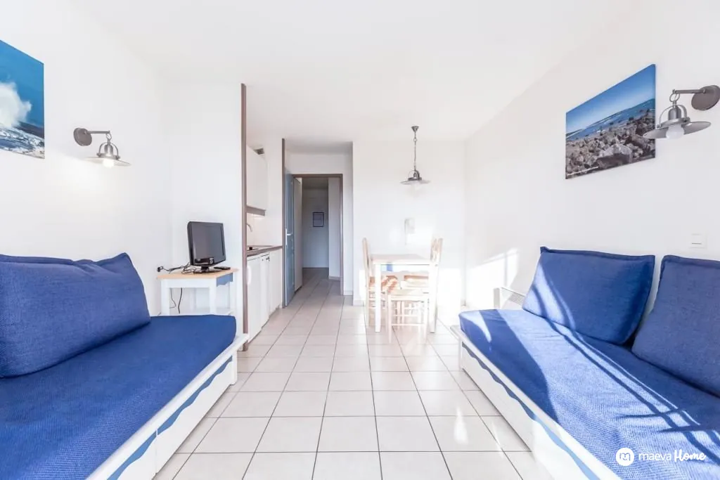Appartement T2 de 26 m² avec terrasse à Talmont-Saint-Hilaire 