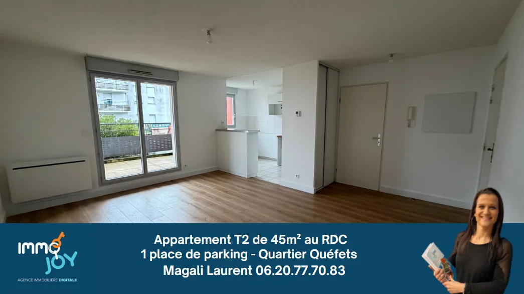 Appartement 2 pièces rénové avec parking à Tournefeuille