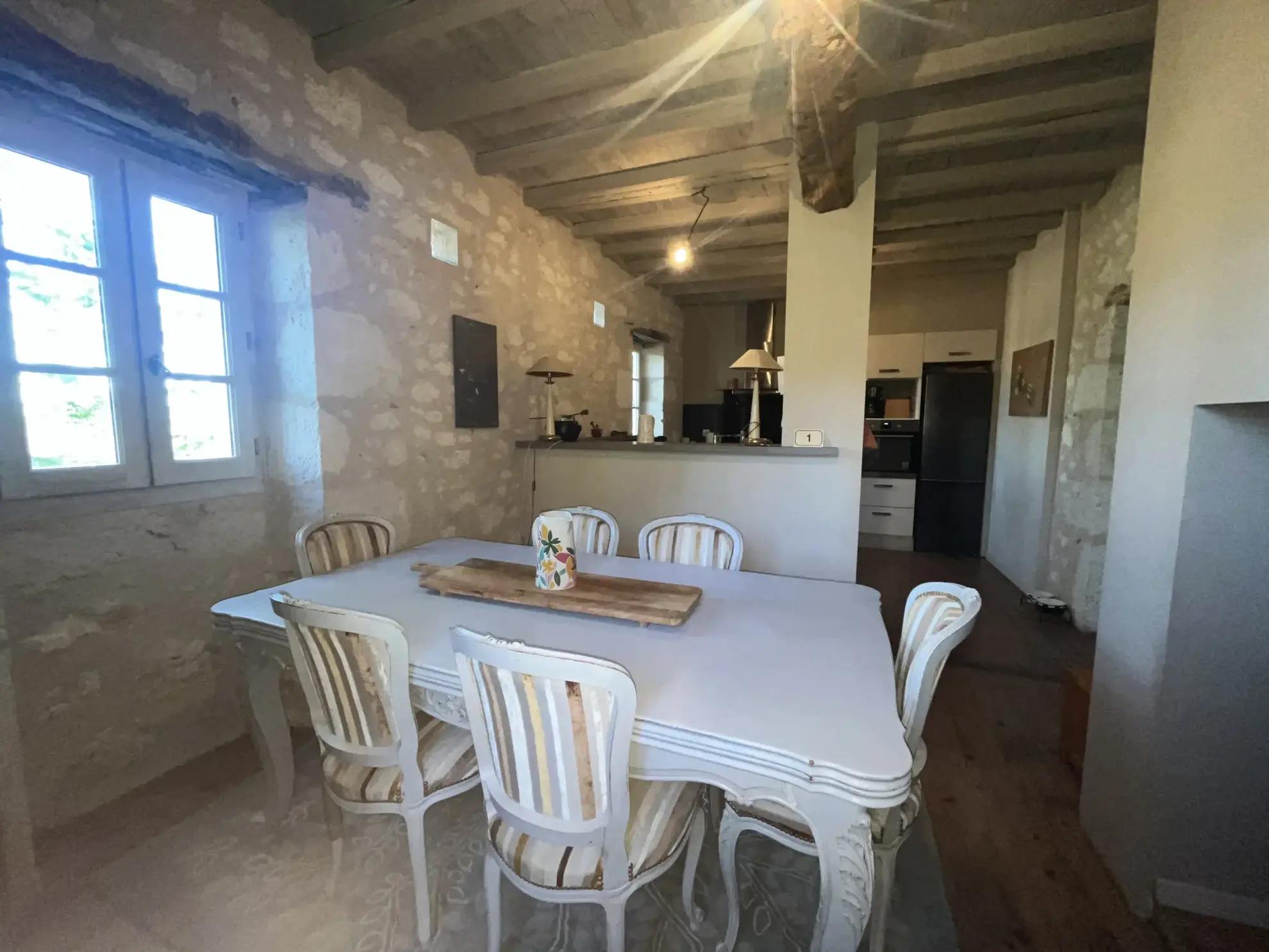 Maison en pierre de 110 m² avec jardin et vue Pyrénées à Mauvezin 