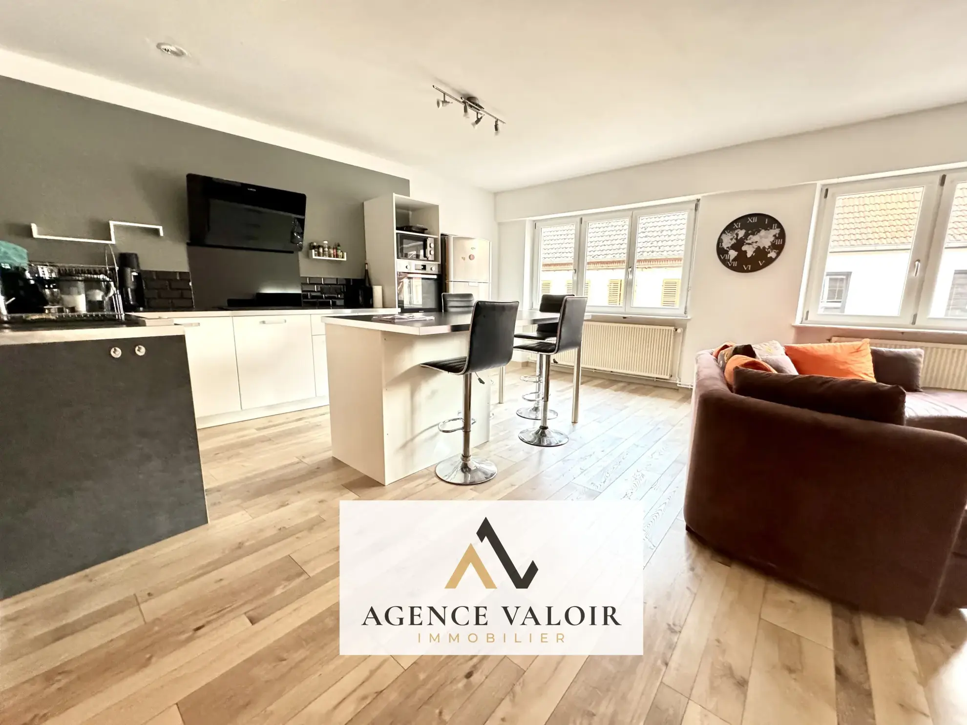 Appartement de 67m² à Sarralbe sans charges avec parking et cuisine ouverte