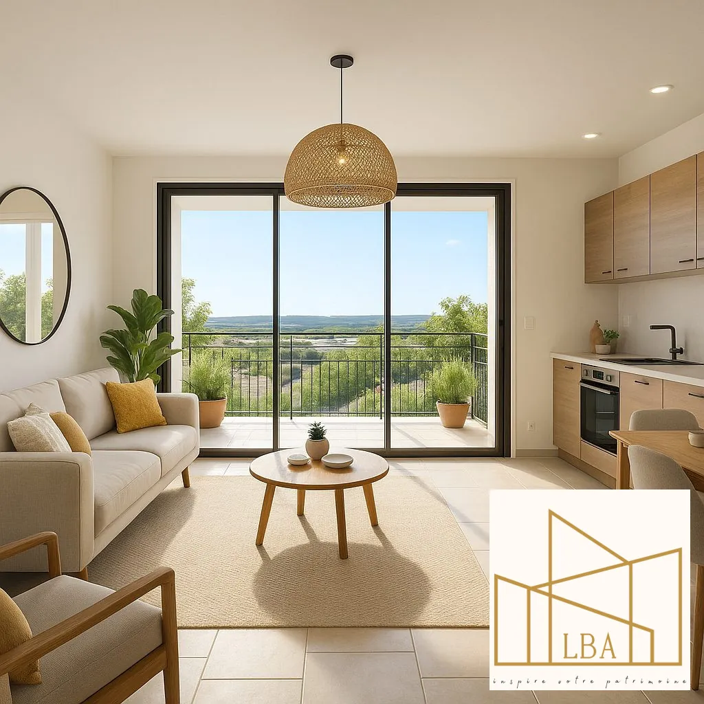 Studio neuf de 31 m² à Marignane avec faible consommation énergétique 