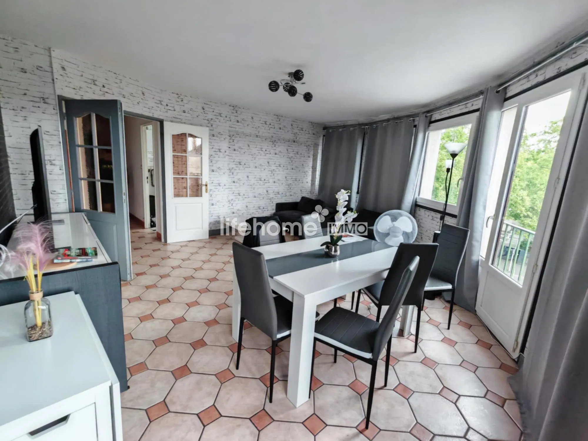 Appartement lumineux à vendre à Châteauroux dans le centre-ville 