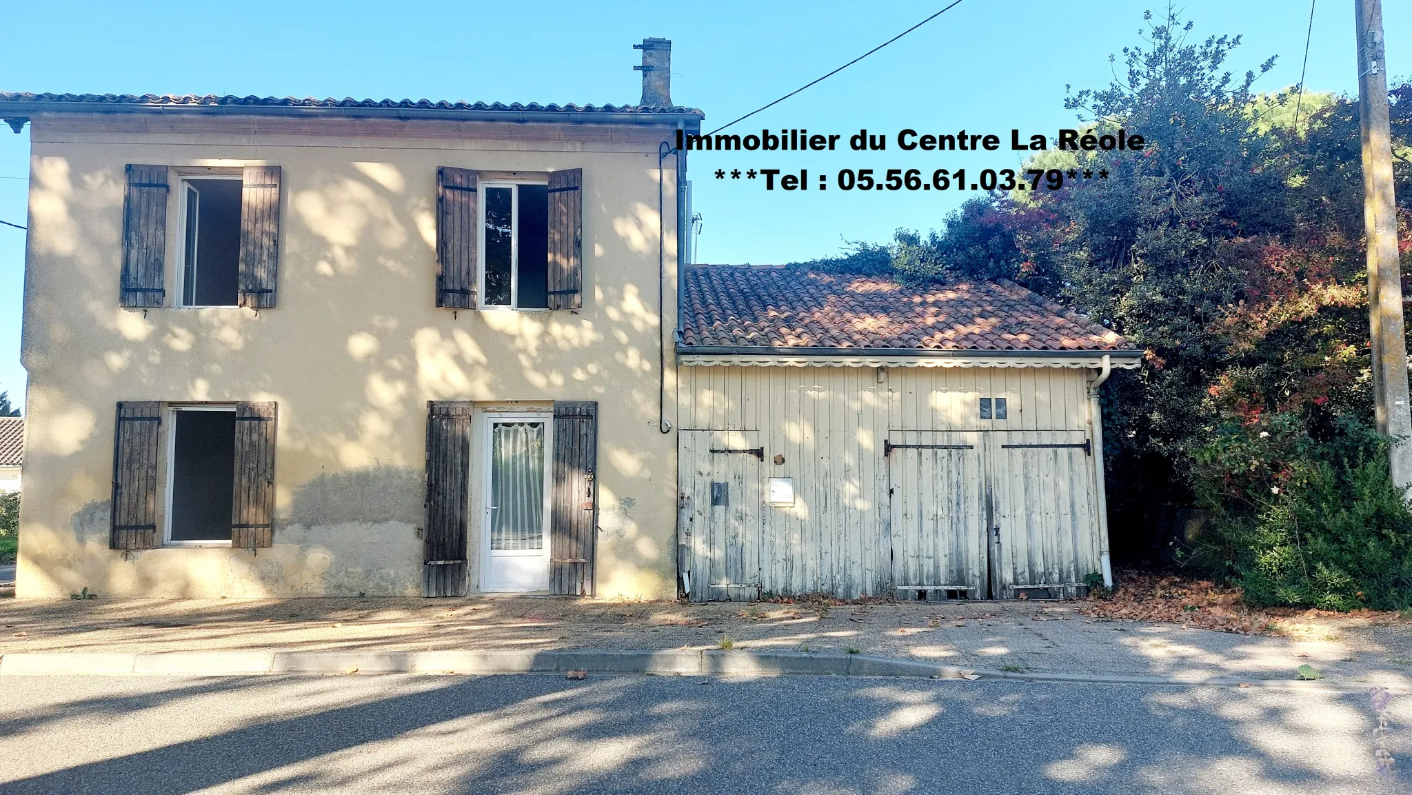 Maison de Bourg de 100 m² avec Garage et Jardin à La Réole