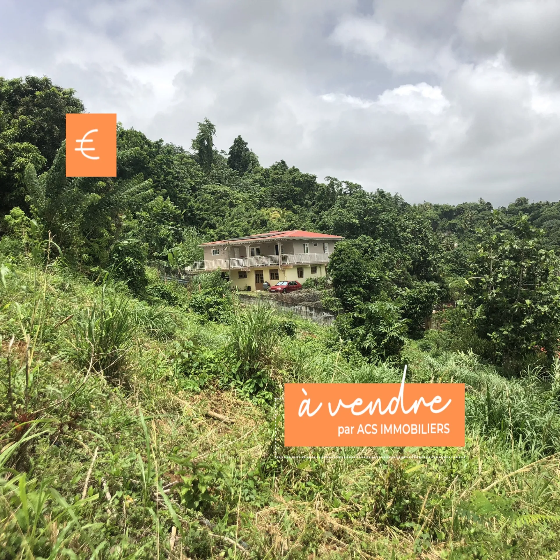 Terrain constructible de 709 m2 au FRANCOIS, idéal résidence ou investissement 