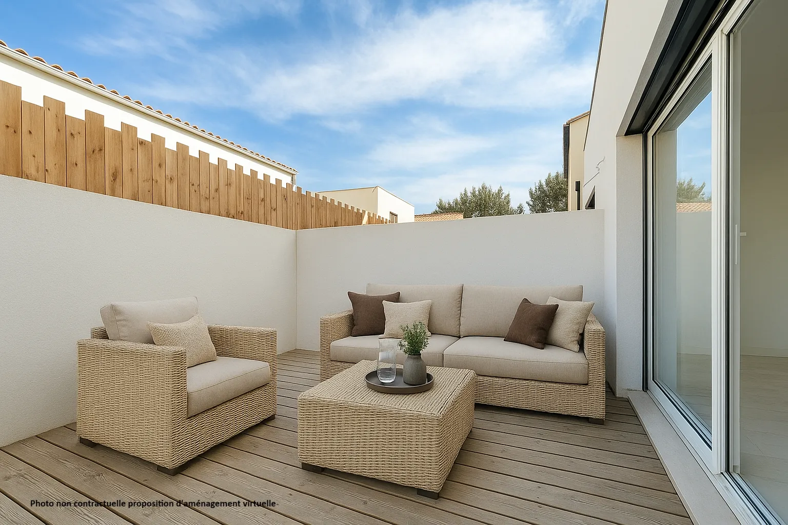 Villa contemporaine à Perpignan Sud de 101 m² avec terrasse et garage