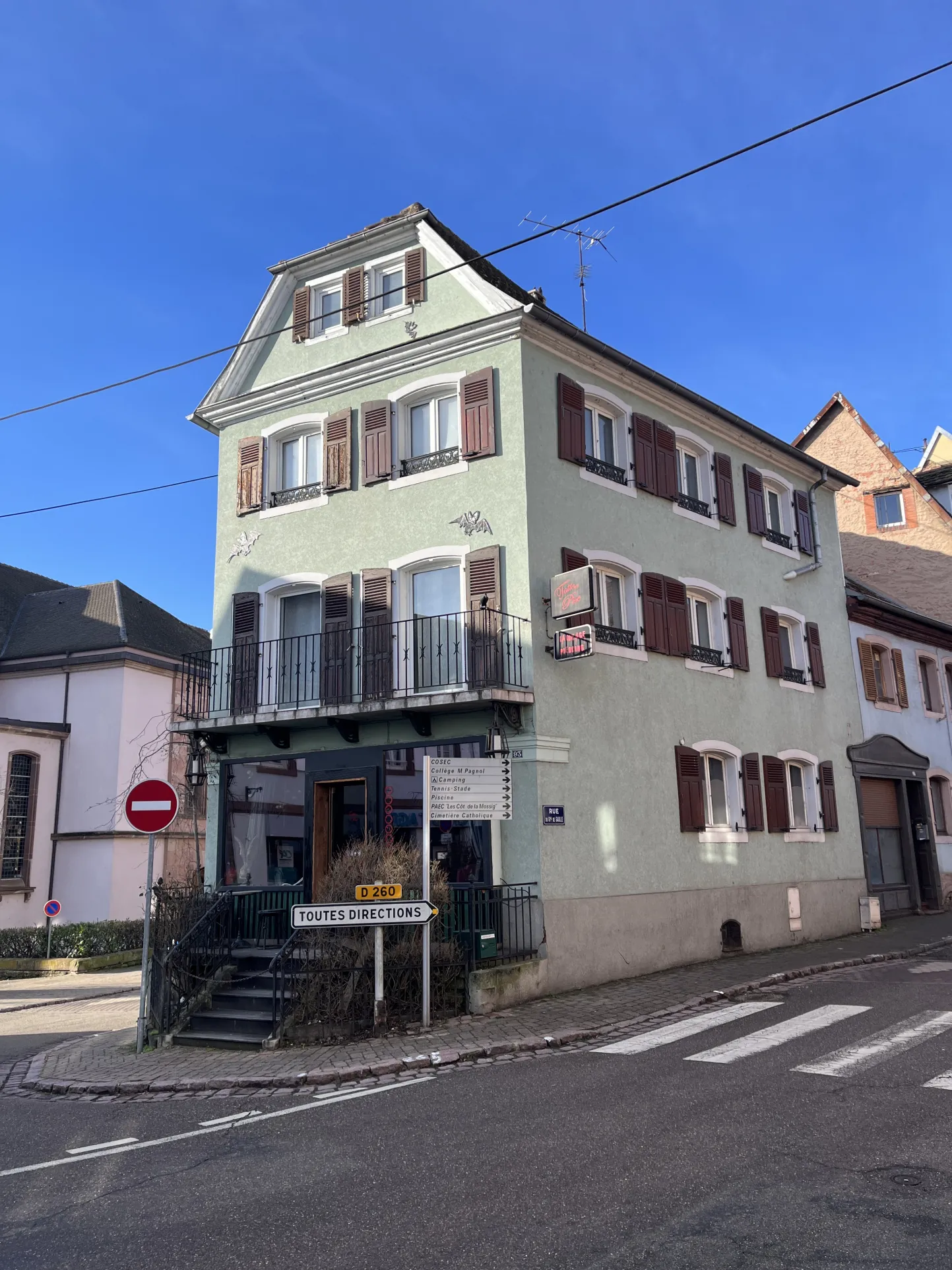 Maison de ville à Wasselonne avec potentiel professionnel et grande combles aménageables