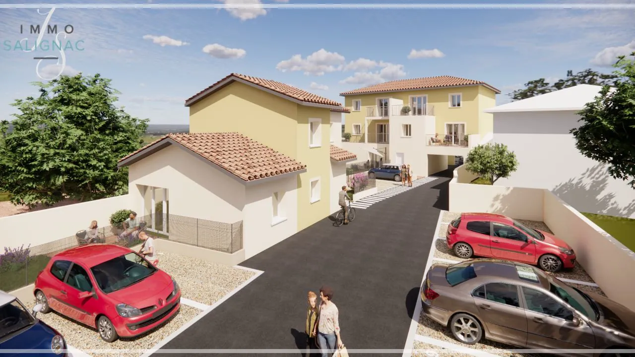 Appartement T2 neuf à vendre à Replonges avec parking et terrasse - Livraison 2026 