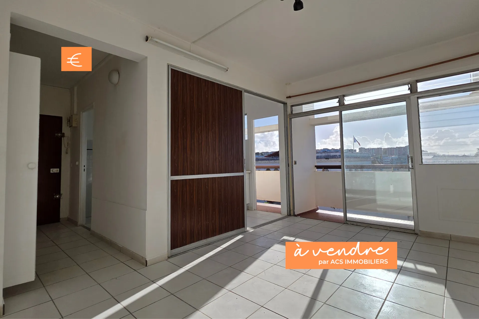 Appartement T2 avec vue mer au cœur de Fort-de-France - Idéal investisseur ou primo-accédant