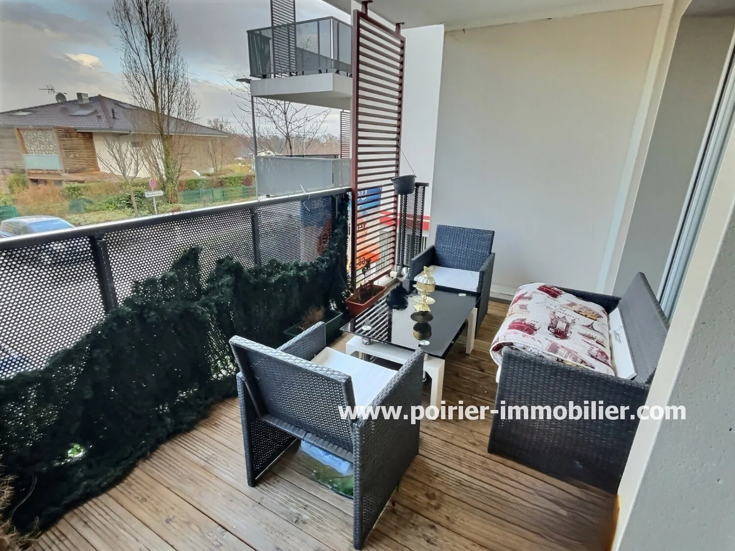 Appartement 3 pièces de 61 m² avec balcon et garage à Sciez 