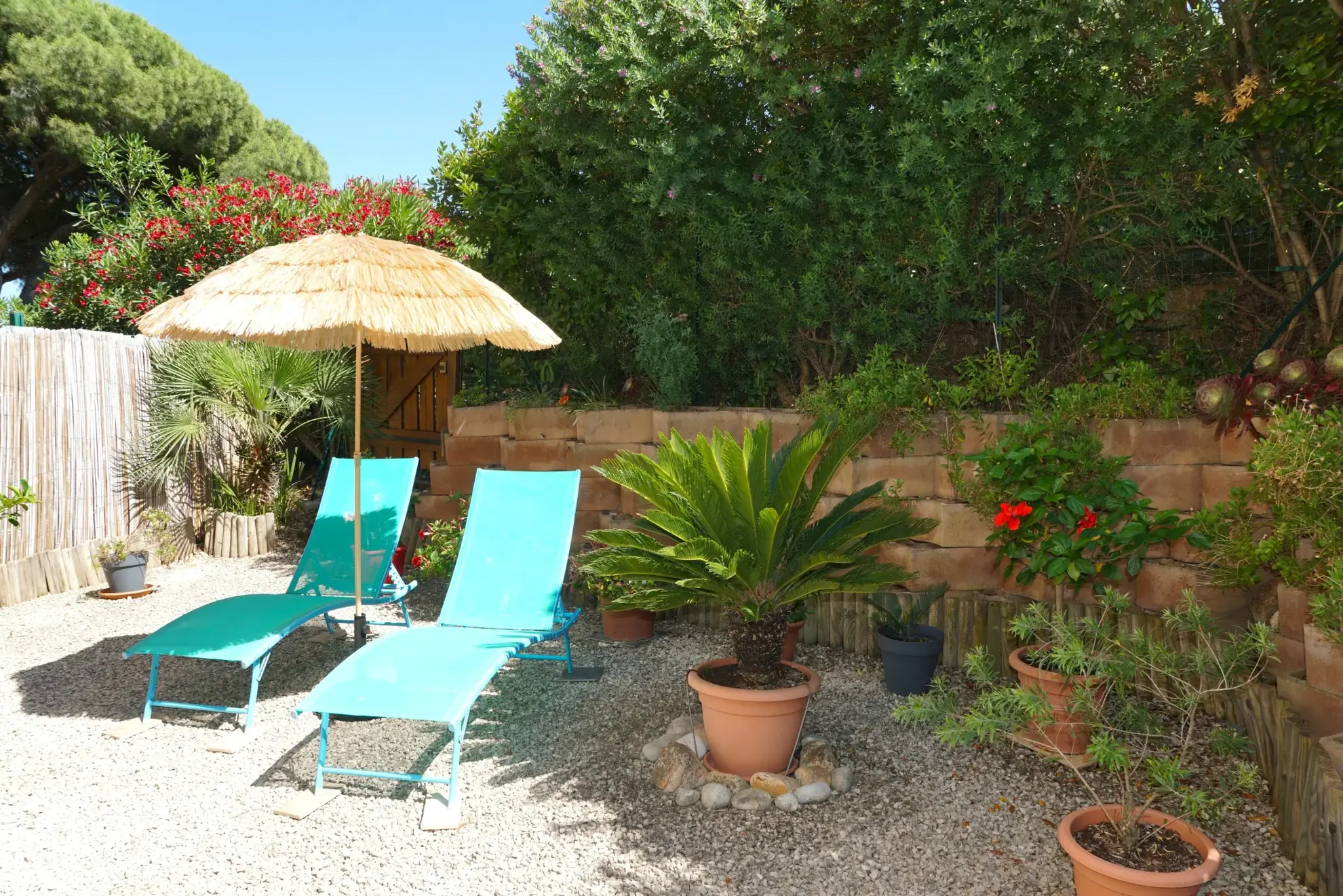 Appartement 2 pièces avec terrasse, jardin privé et parking à Cavalaire-sur-Mer