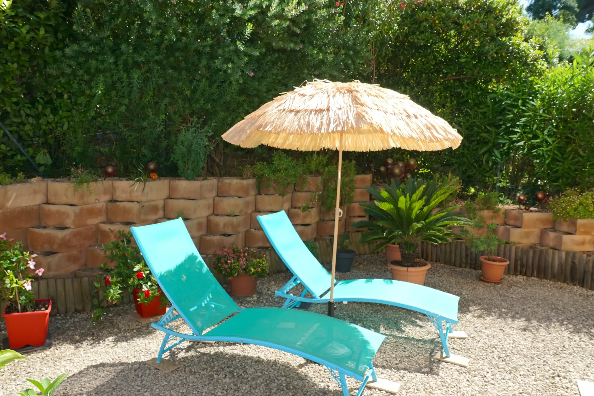 Appartement 2 pièces avec terrasse, jardin privé et parking à Cavalaire-sur-Mer 