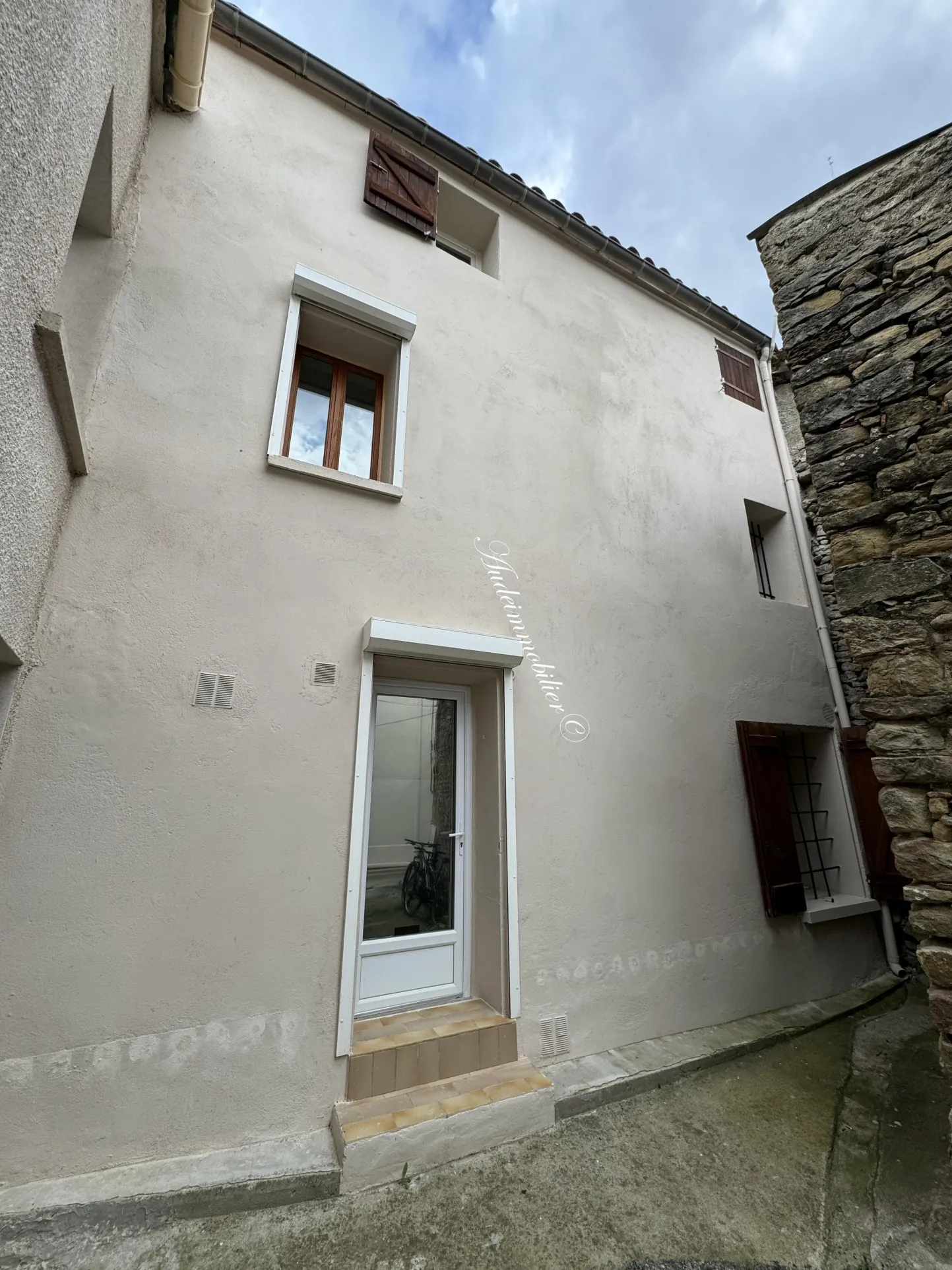Maison de village avec garage à Limoux - 106,3 m² 