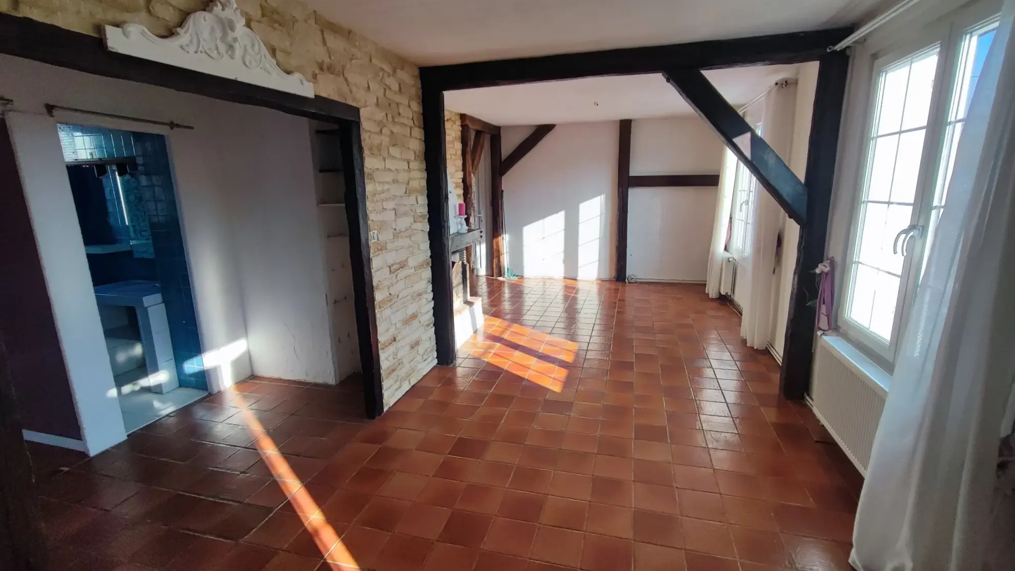 Maison 115 m² à Bavans dans le Doubs, 2 chambres, jardin et garage 