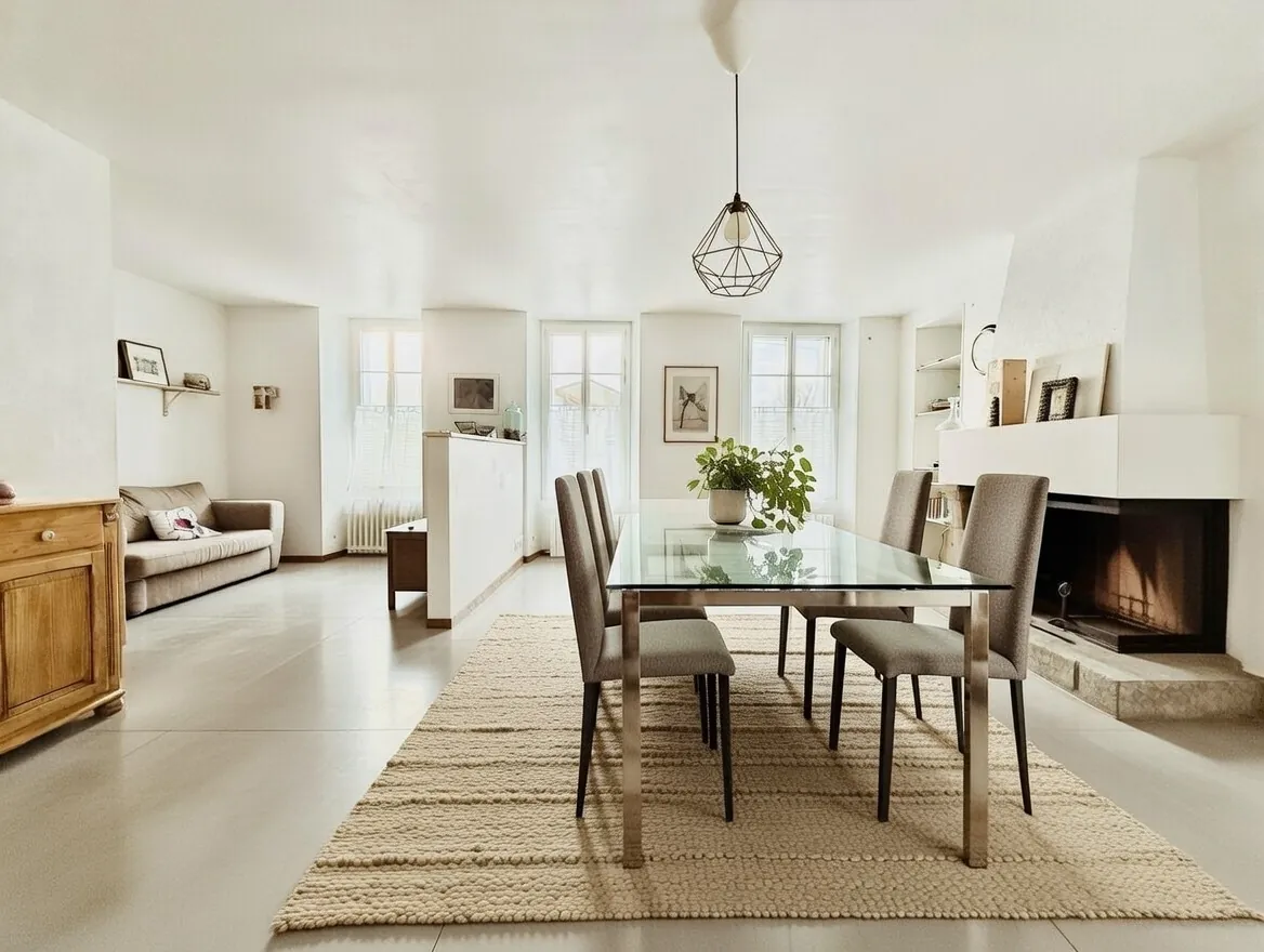 Maison en pierre à Gesté avec 5 chambres, garage et terrasse - Charmante propriété au cœur du bourg