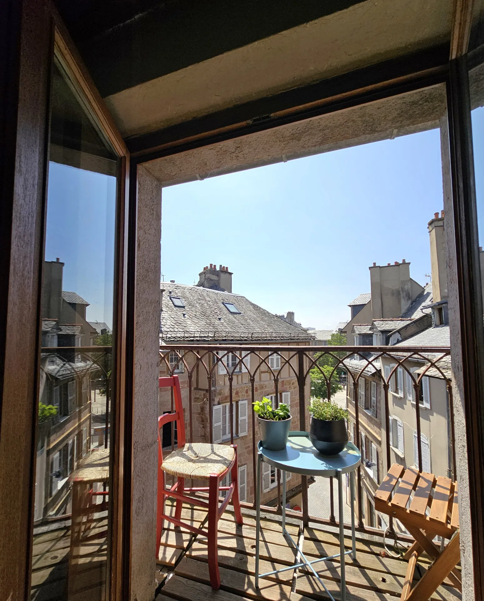 Appartement de 110 m² avec vue exceptionnelle dans le centre historique de Rodez 