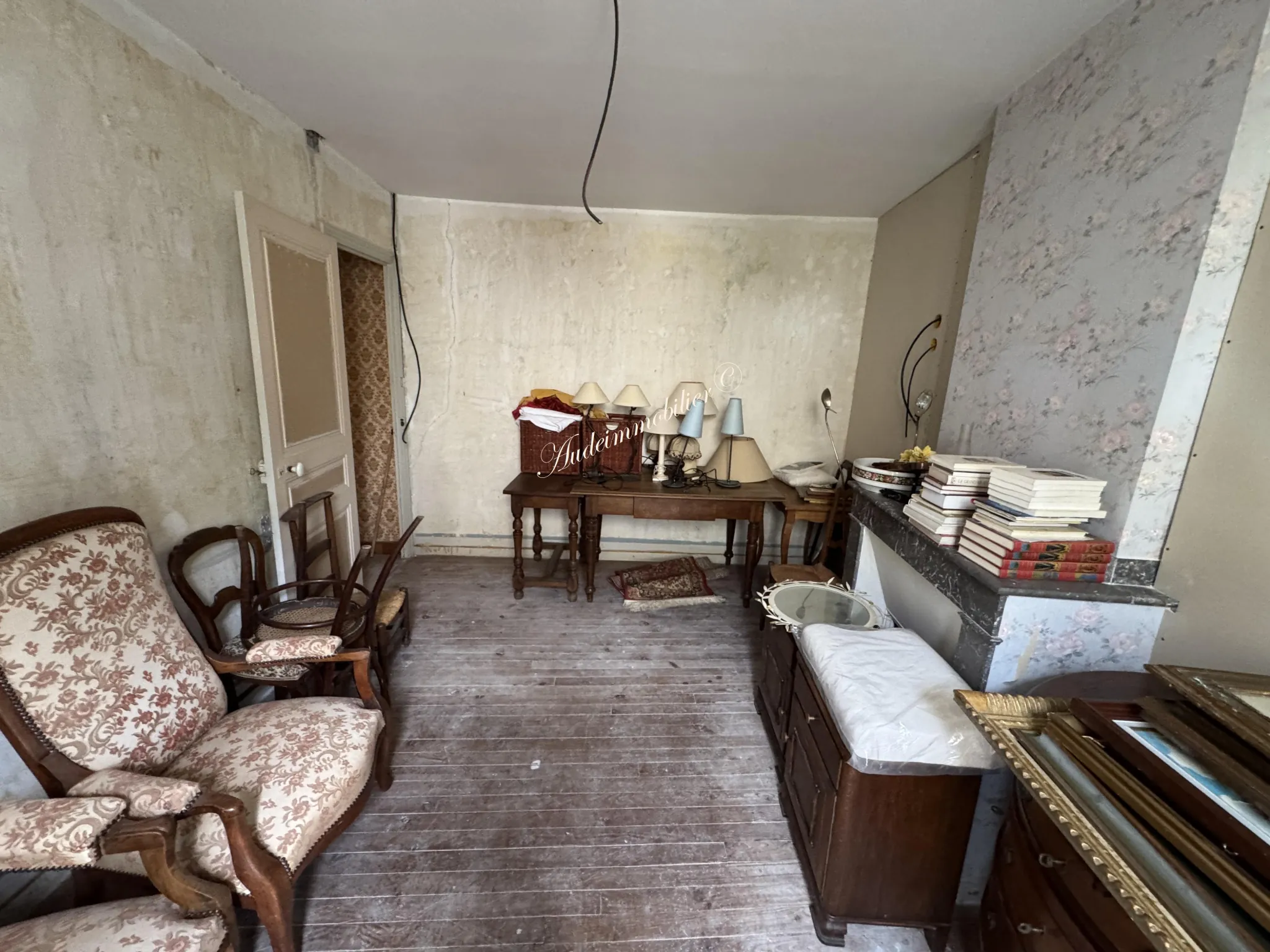 Maison en pierre à finir de rénover à Couiza, région Haut Vallée 