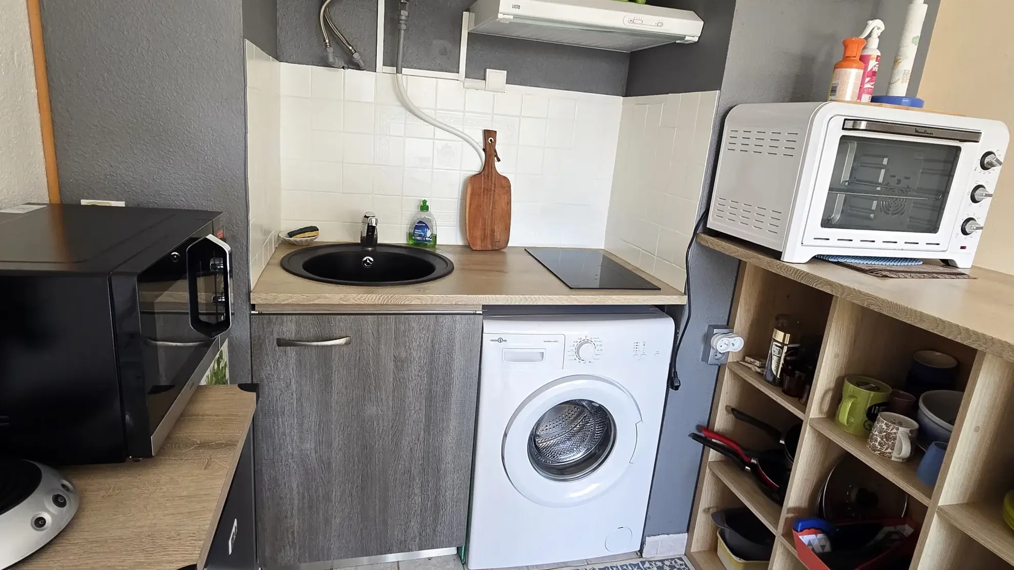 Appartement de 32,43 m² en centre-ville de Valras-Plage, proche plage 