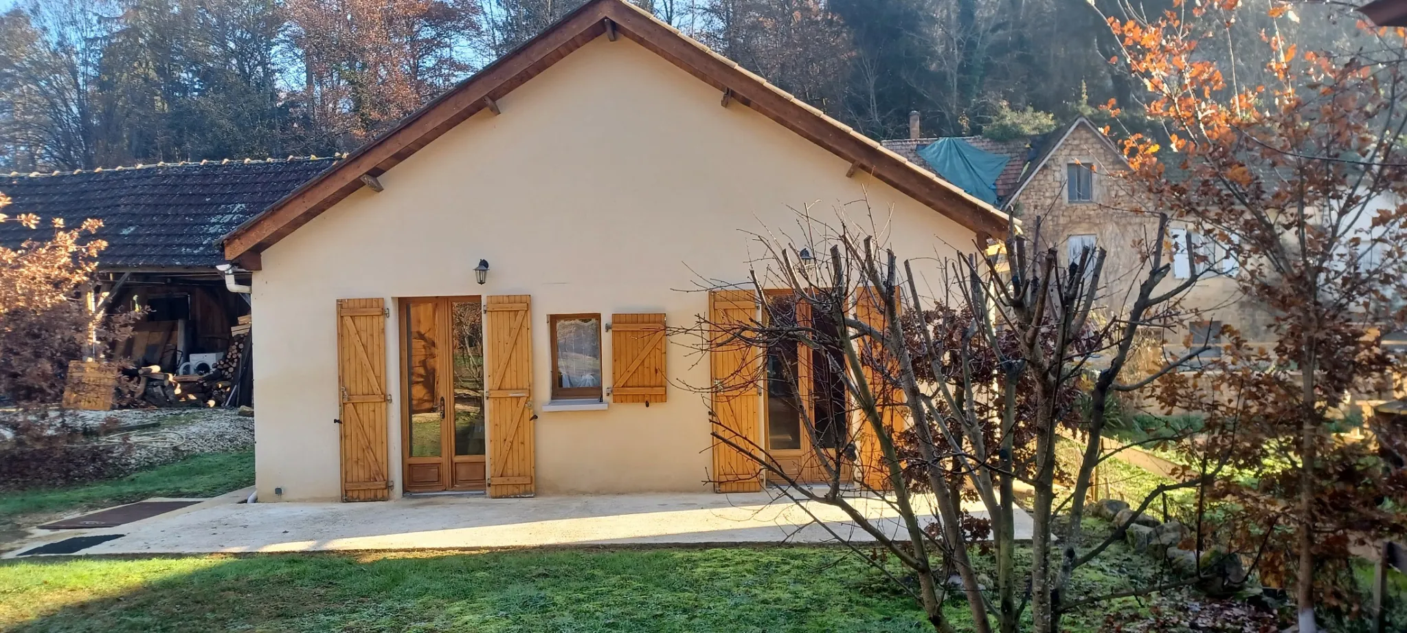 Maison de 65 m² avec jardin et hangar à Grolejac - Opportunité d'investissement 