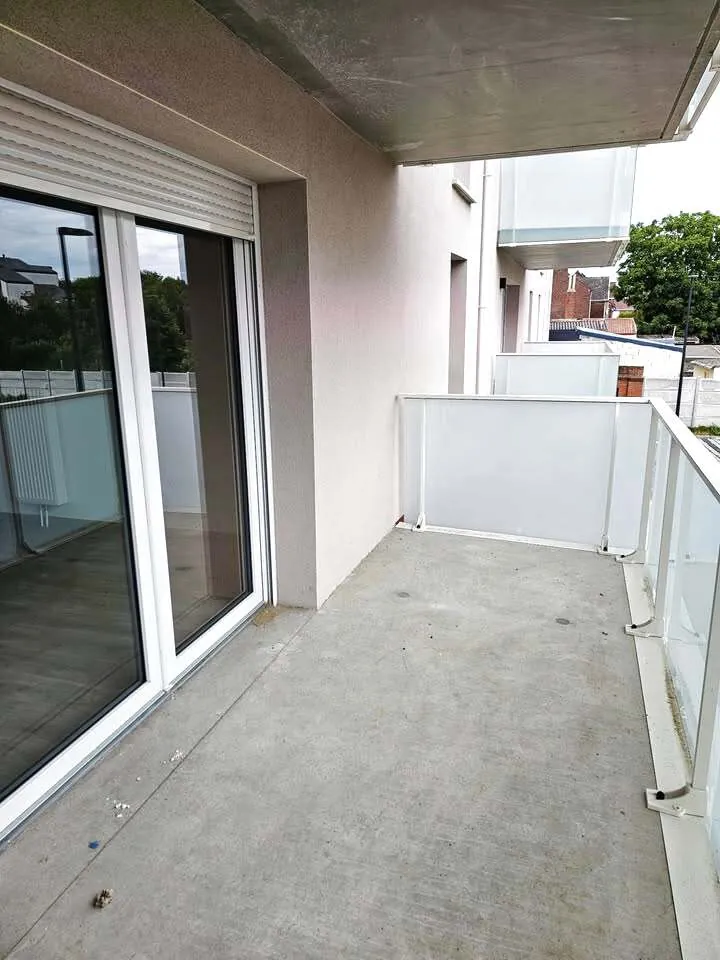 Appartement T2 neuf avec parking à Valenciennes, livraison 2025, résidentiel et sécurisé 