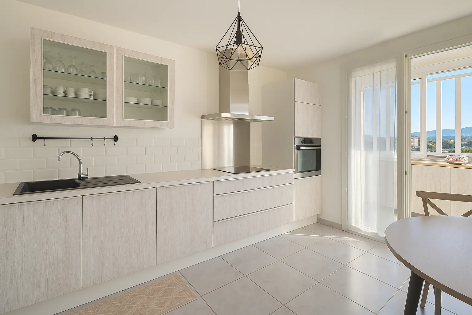 Appartement 4 pièces de 80 m² à Marseille 13010, vue dégagée et calme