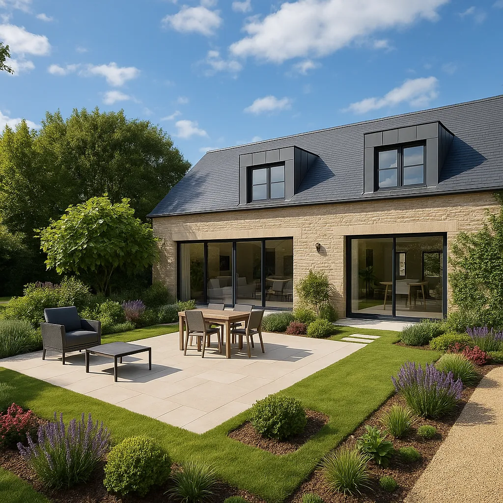 Maison en pierre à rénover à Vannes - grand terrain et potentiel 