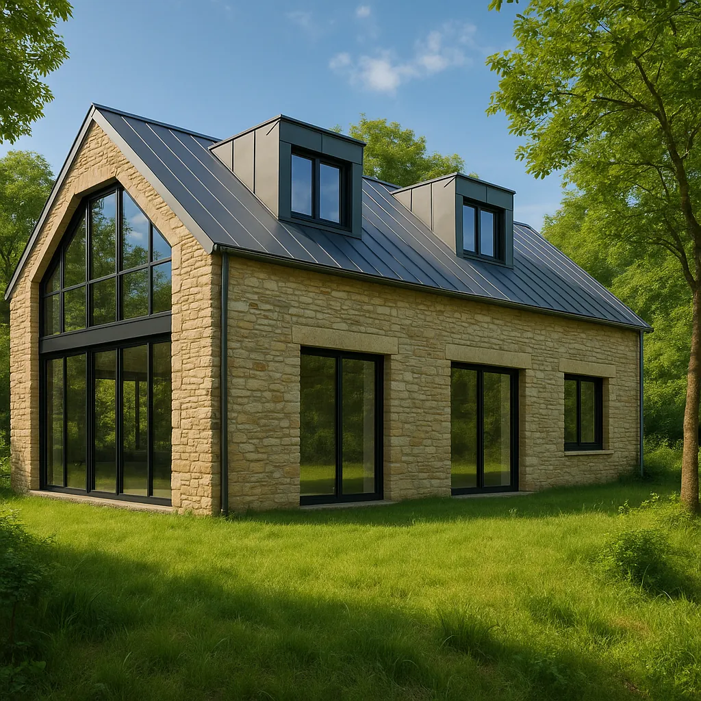 Maison en pierre à rénover à Vannes - grand terrain et potentiel 