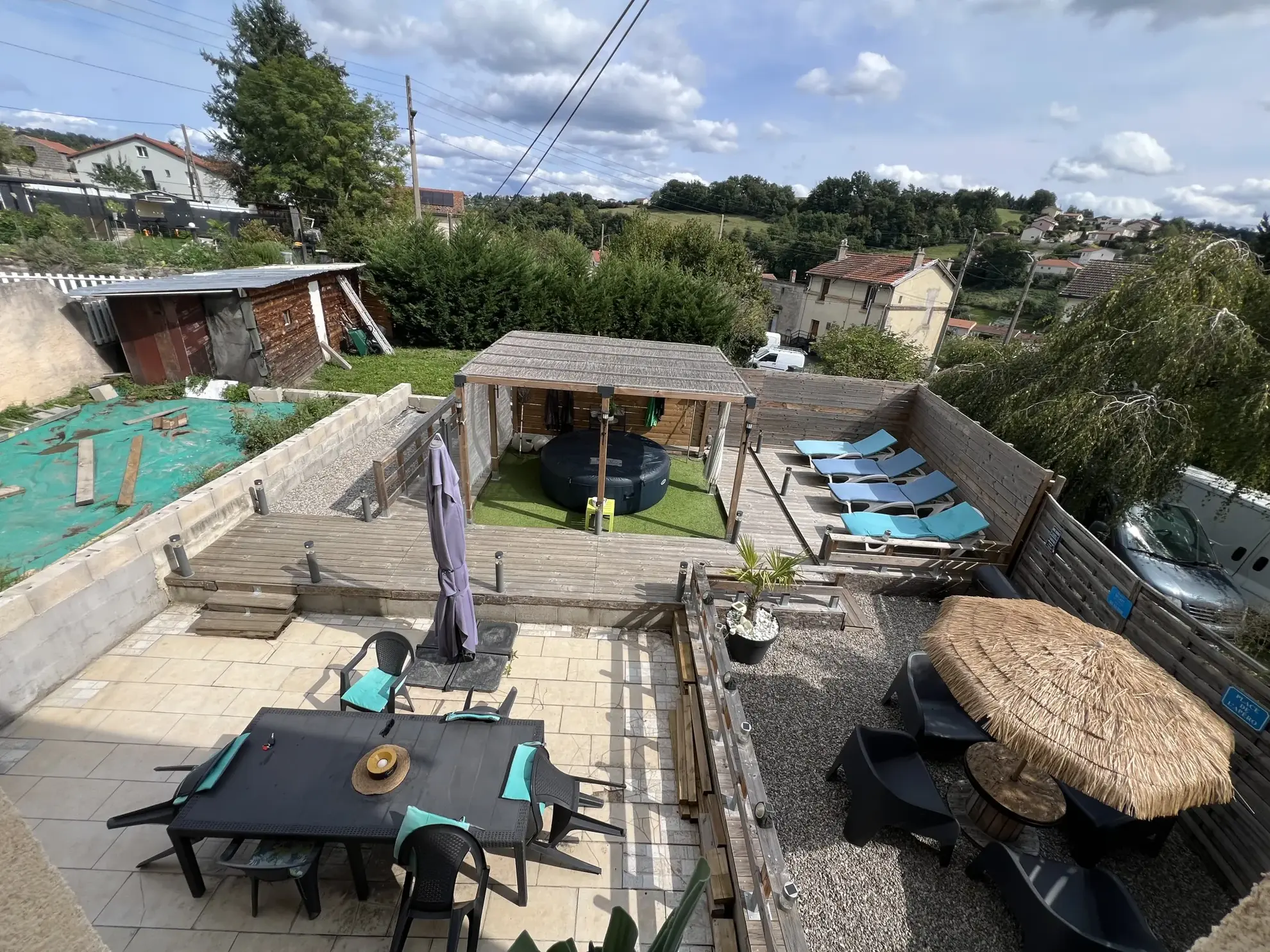 Maison de ville de 77,71 m² avec terrasses à Unieux, proche commodités