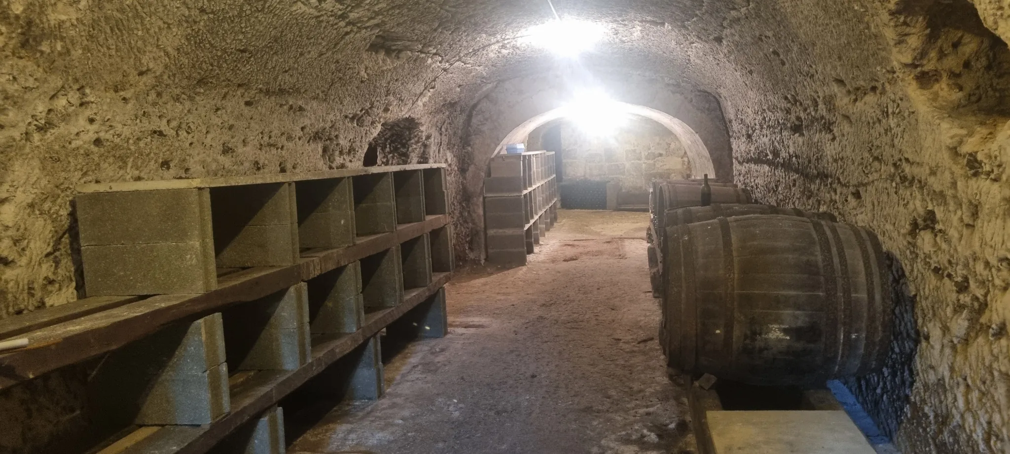 Ensemble immobilier avec grange et caves troglodytes à Vendôme - Terrain constructible viabilisé 