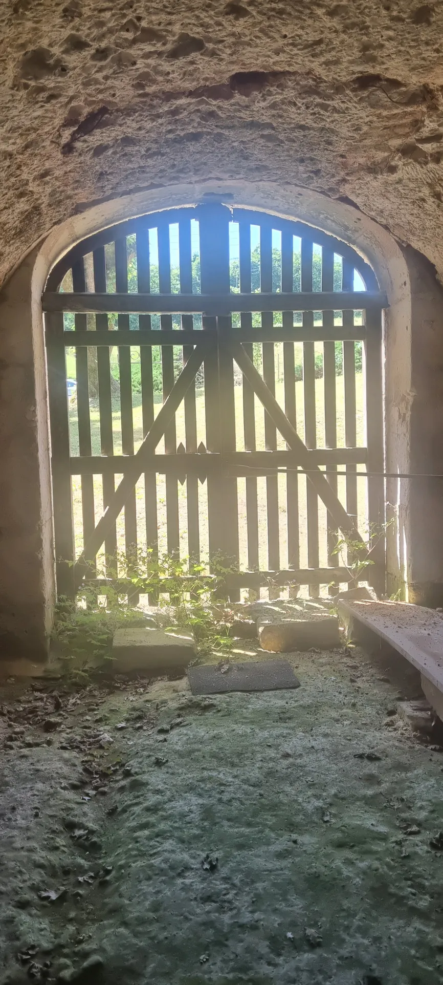 Ensemble immobilier avec grange et caves troglodytes à Vendôme - Terrain constructible viabilisé 