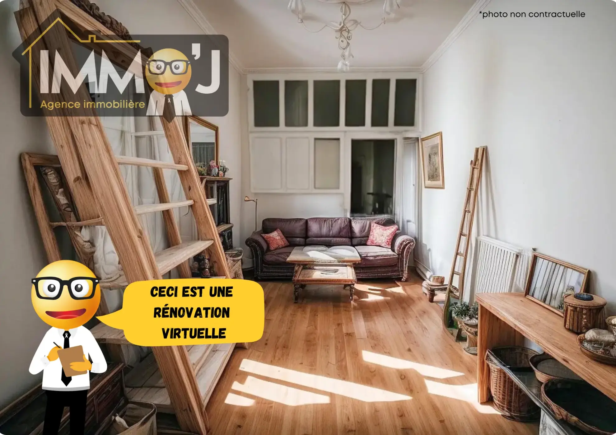 Maison à rénover à Pont Saint Vincent – Spacieuse et proche commodités