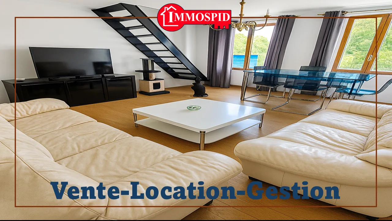 Appartement 5 pièces de 89 m² à Coubron sans charges et parking