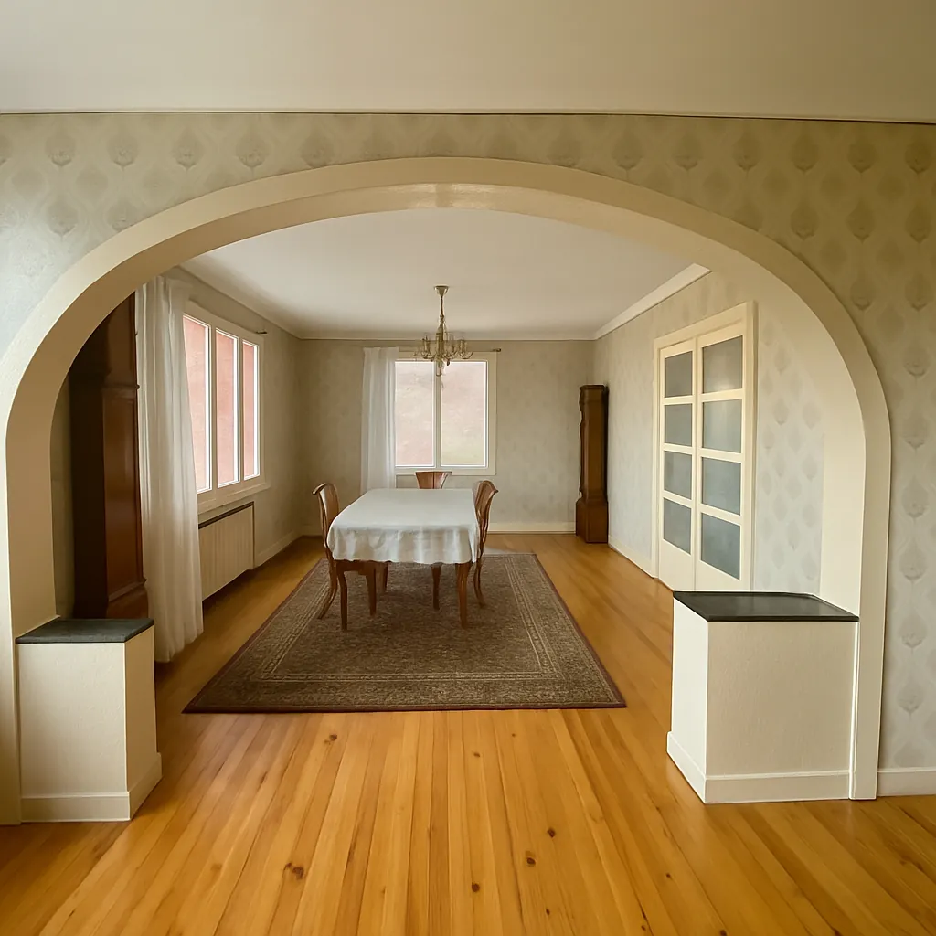 Maison individuelle à Firminy Chazeaud avec grand terrain constructible 