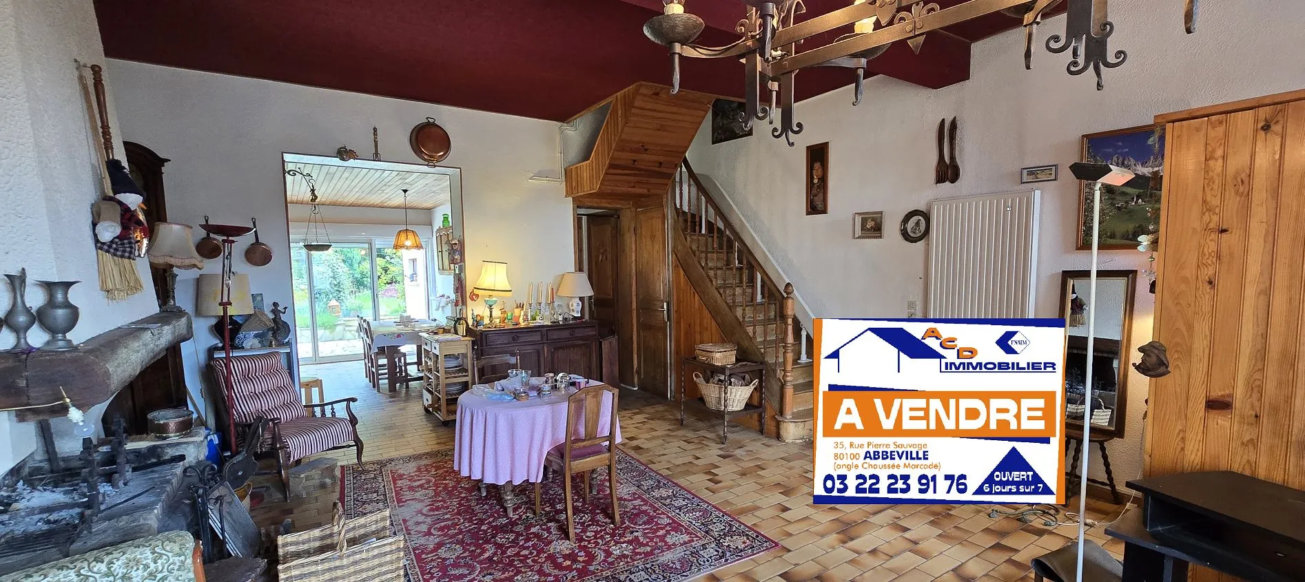 Splendide maison de ville à Abbeville, 102 m² avec jardin et garage