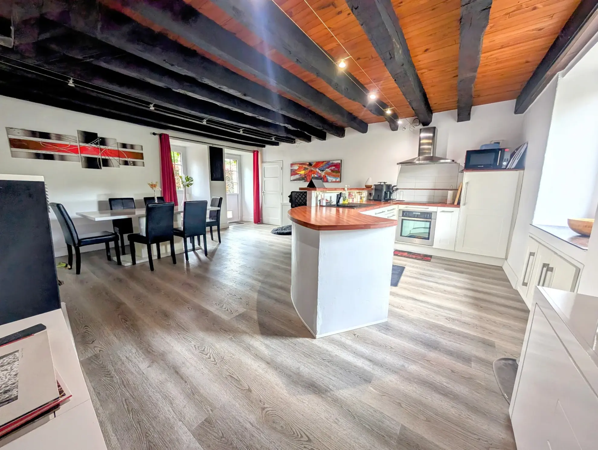 Longère en pierre rénovée avec 3 chambres au cœur de Brocéliande - Beignon (56) 