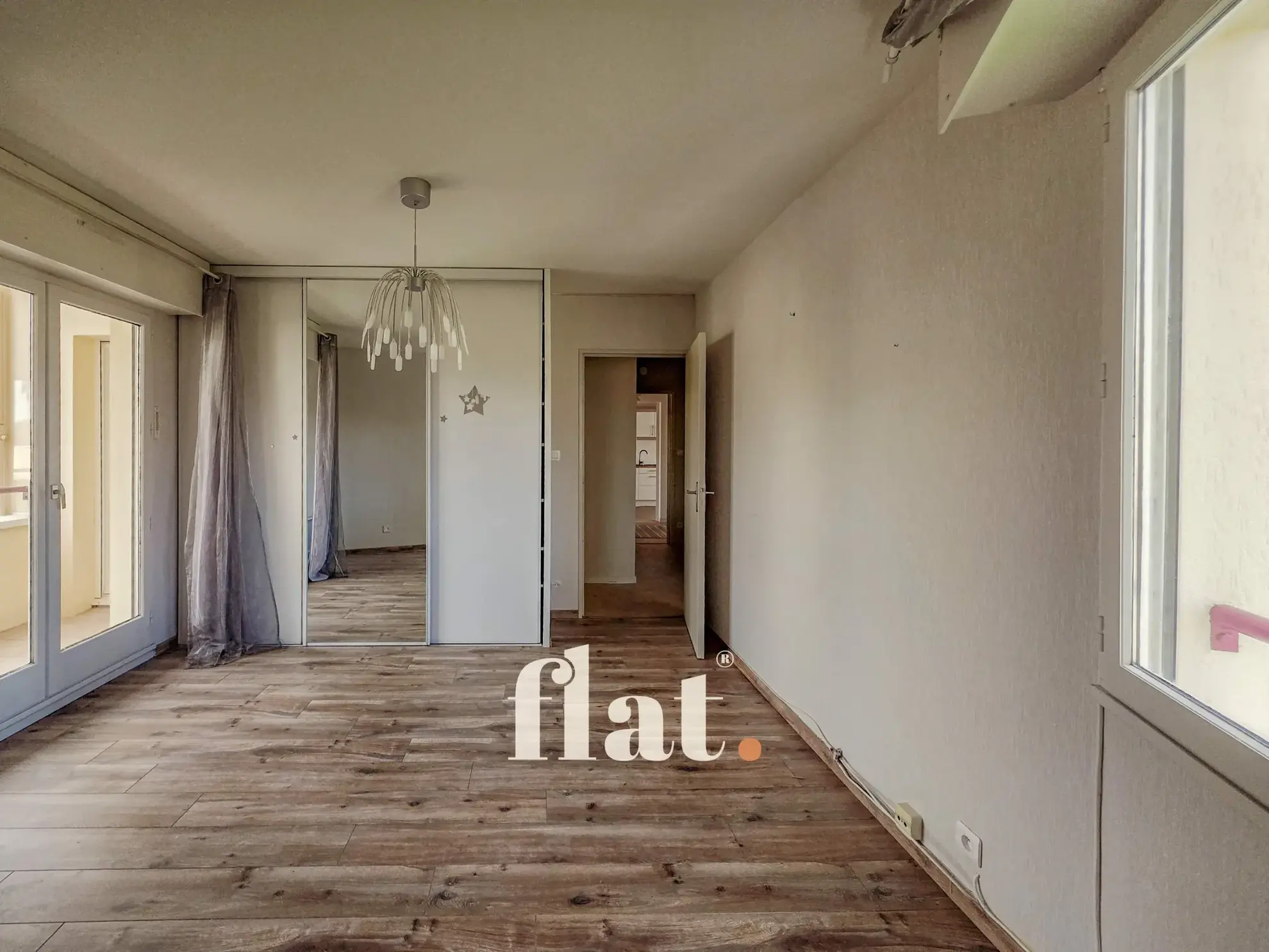 Appartement T3/T4 de 88 m2 avec garage à Nantes, secteur Beauséjour 